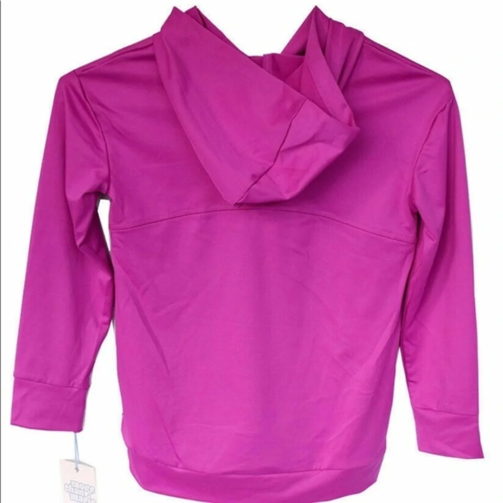 Shine Bright Pink Purple Hooded Sweatshirt…